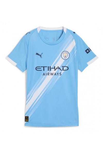 Manchester City Omar Marmoush #7 Jalkapallovaatteet Naisten Kotipaita 2025-26 Lyhythihainen Manchester City Omar Marmoush #7 Jalkapallovaatteet Naisten Kotipaita 2025-26 Lyhythihainen